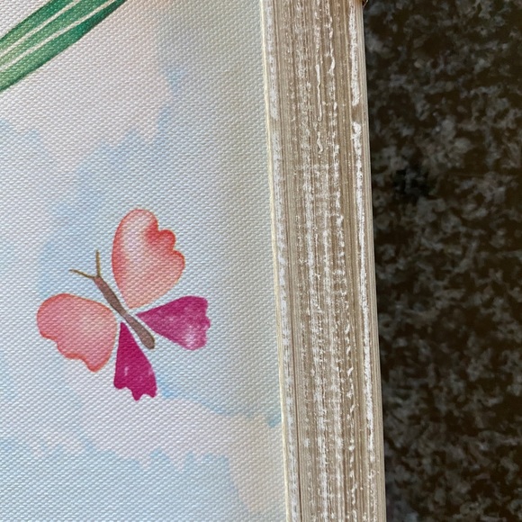 New Matilda Jane Hummingbird Garden framed canvas - Picture 3 of 5